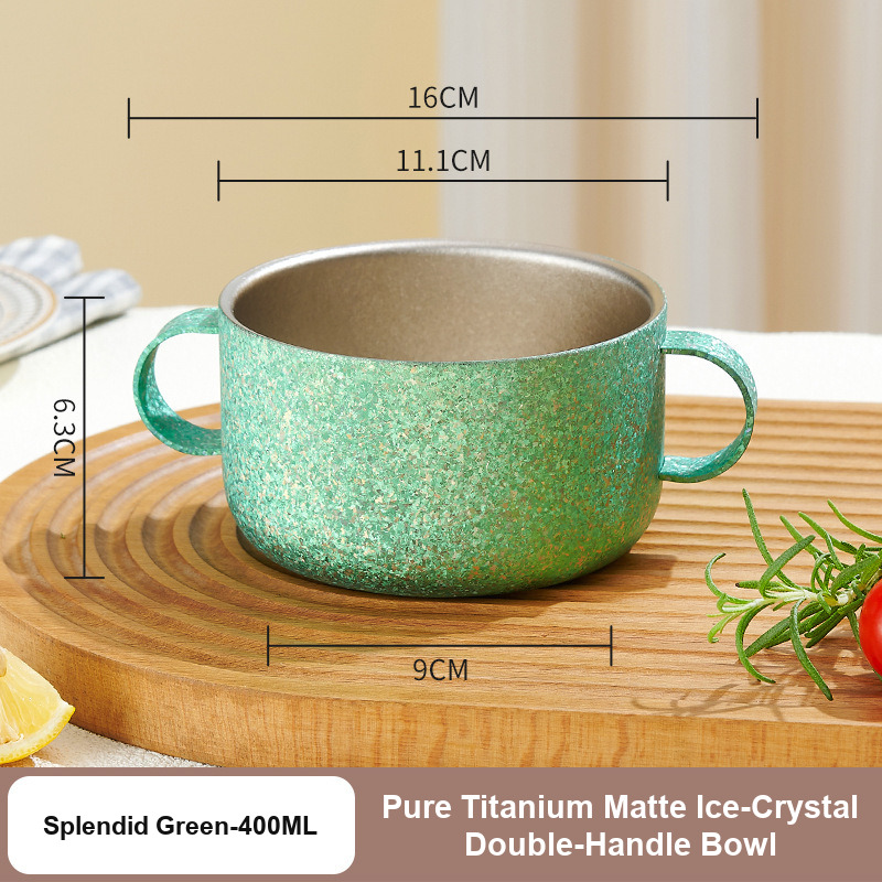 Titanium bowl on a plain background, one of the pieces whose product name was shortened in the October rewrite