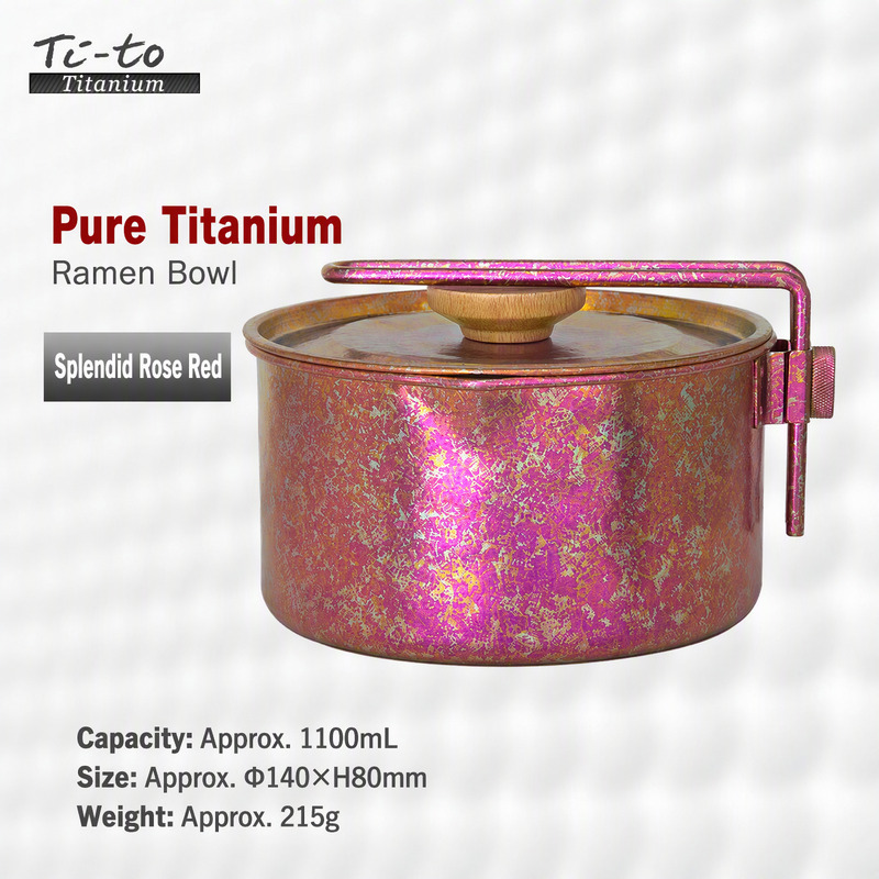 Bulk Titanium Noodle Pot 1100ml OEM Private Label Ramen Bowl for Gift Wholesalers Homeware Retail Buyers and Online Sellers