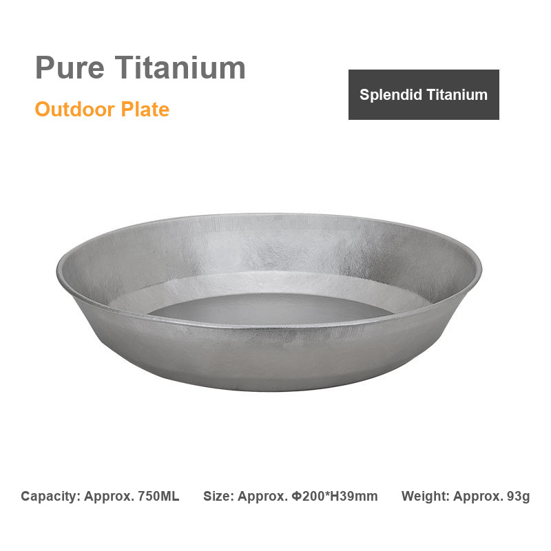 Wholesale Titanium Banquet Dish 750ml Bulk Raw for Village Halls Community Hall Kitchens Sailing Clubs and Sea Scout Groups