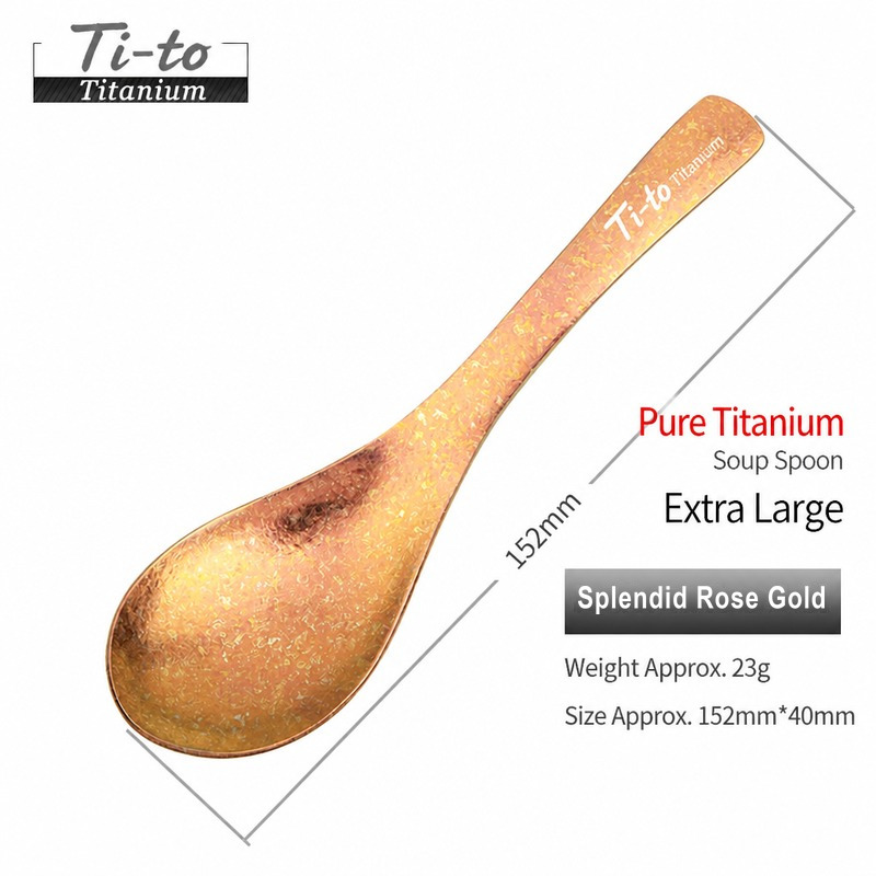 Anodized Titanium 152mm Serving Tablespoon for Charcuterie Nights Wine and Cheese Evenings and Content Creator Kitchen Sets