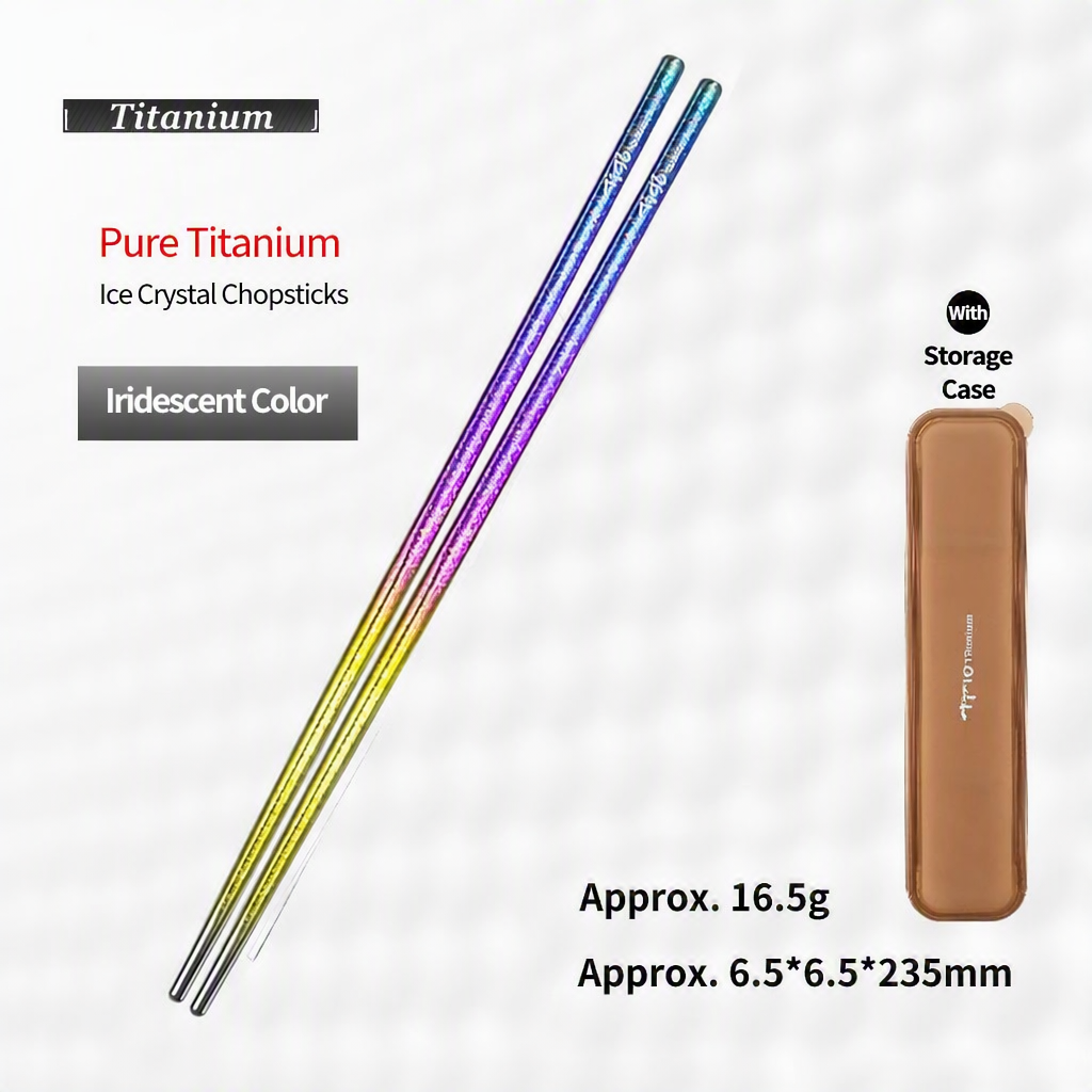 Holographic Unicorn Titanium Chopsticks 235mm