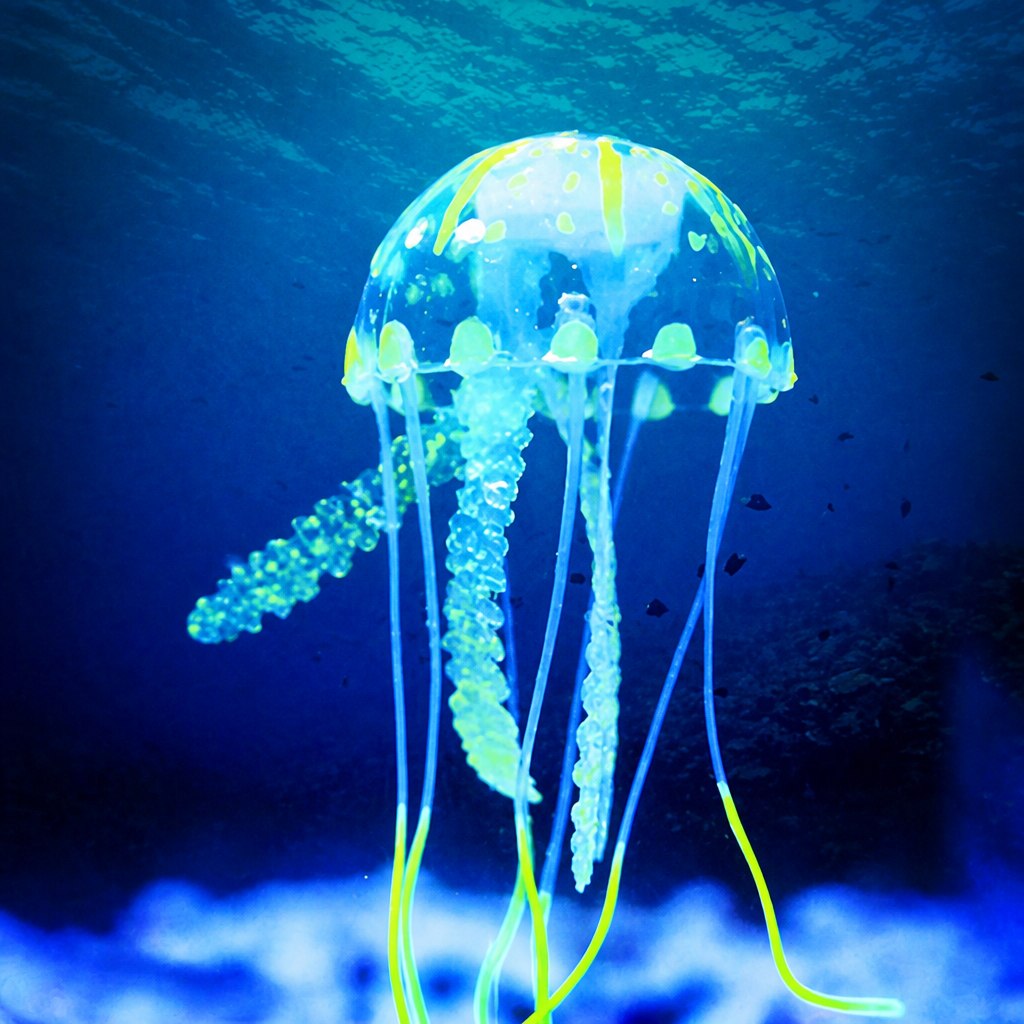 Glow Jellyfish Aquarium Decor (AQ-01)