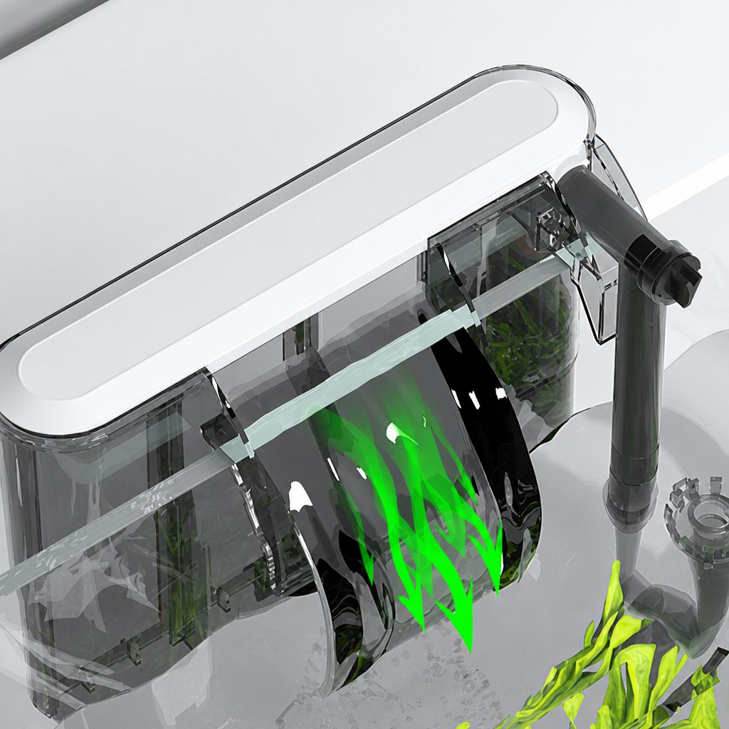Hanging Bio-Wheel Waterfall Filter (FL-02)