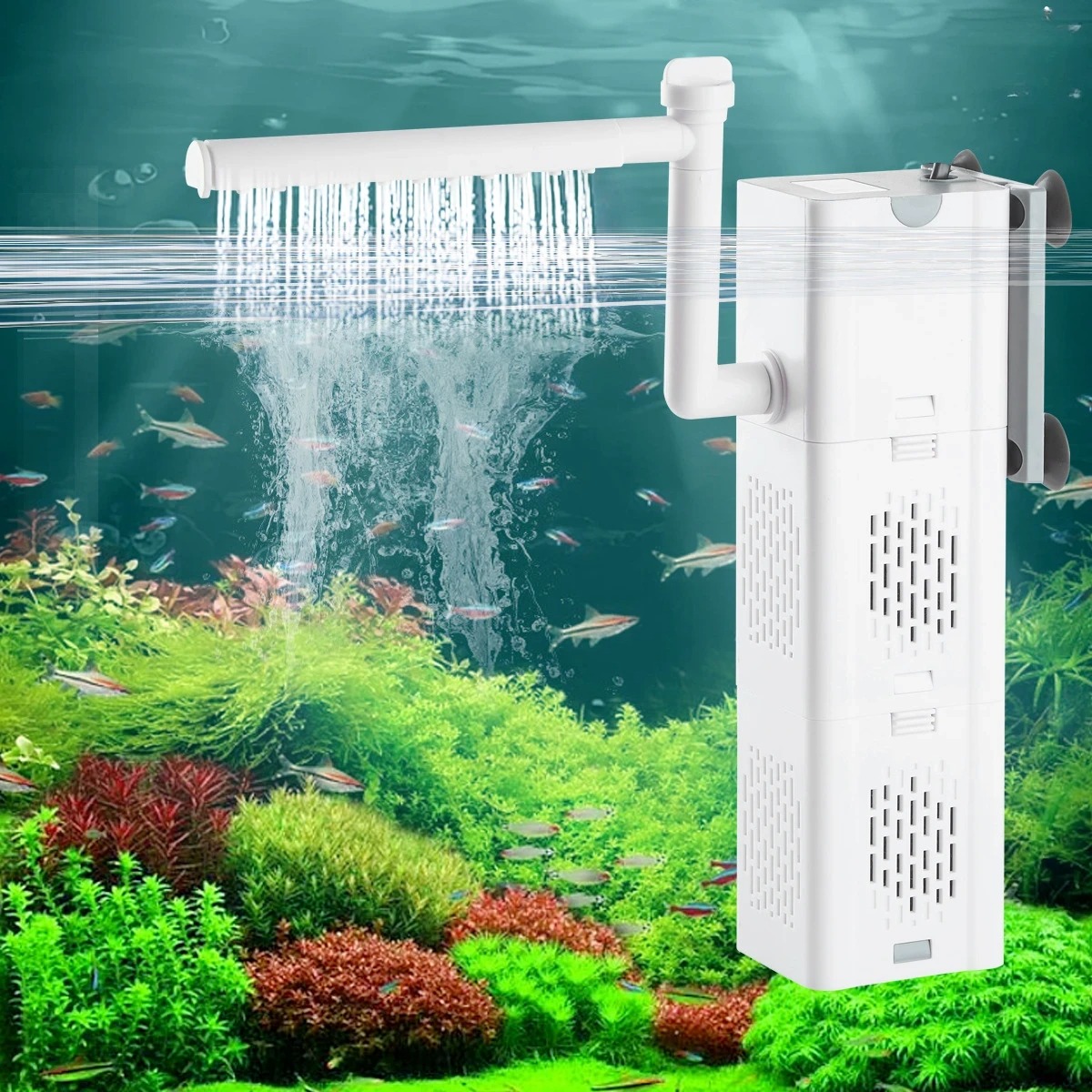Submersible Internal Filter — Turtle & Nano Tank (ZY-N)